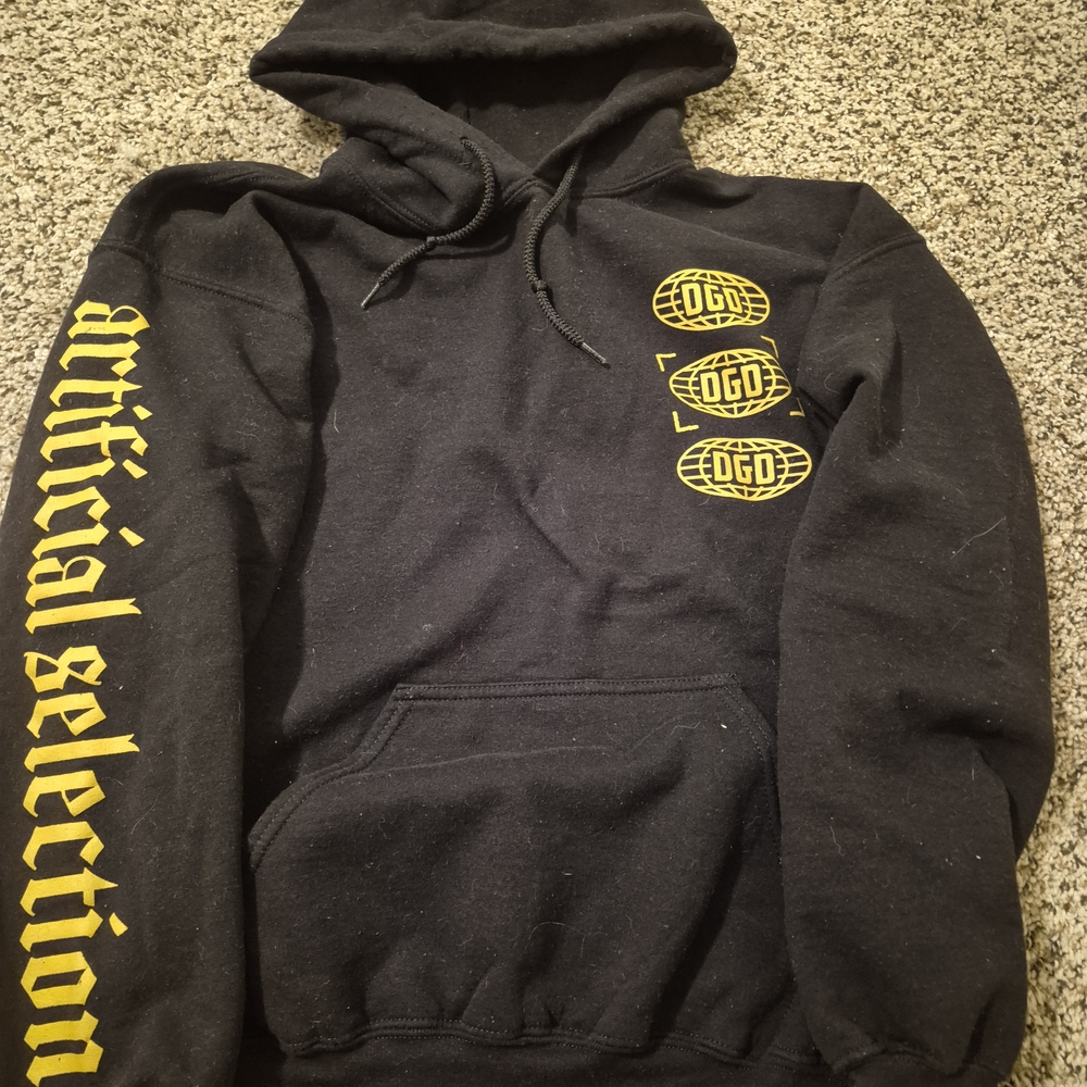 Black and Yellow Hoodie